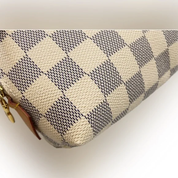 Louis Vuitton Damier Azur Pochette - Cosmetic Pouch with Dust bag - Picture 7 of 15